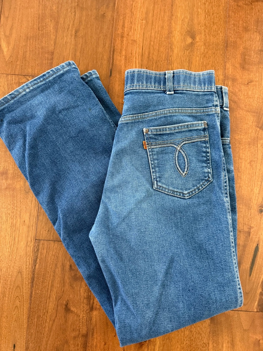 VTG 80’s Levi’s Orange Tab Jeans Skosh More Comfort 34x31 Made in USA